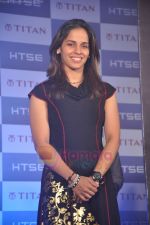 Sania Nehwal unveils Titan watches new range in Taj Land_s End, Bandra, Mumbai on 6th July 2011 (7).JPG